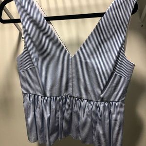 NWT J.Crew peplum top
